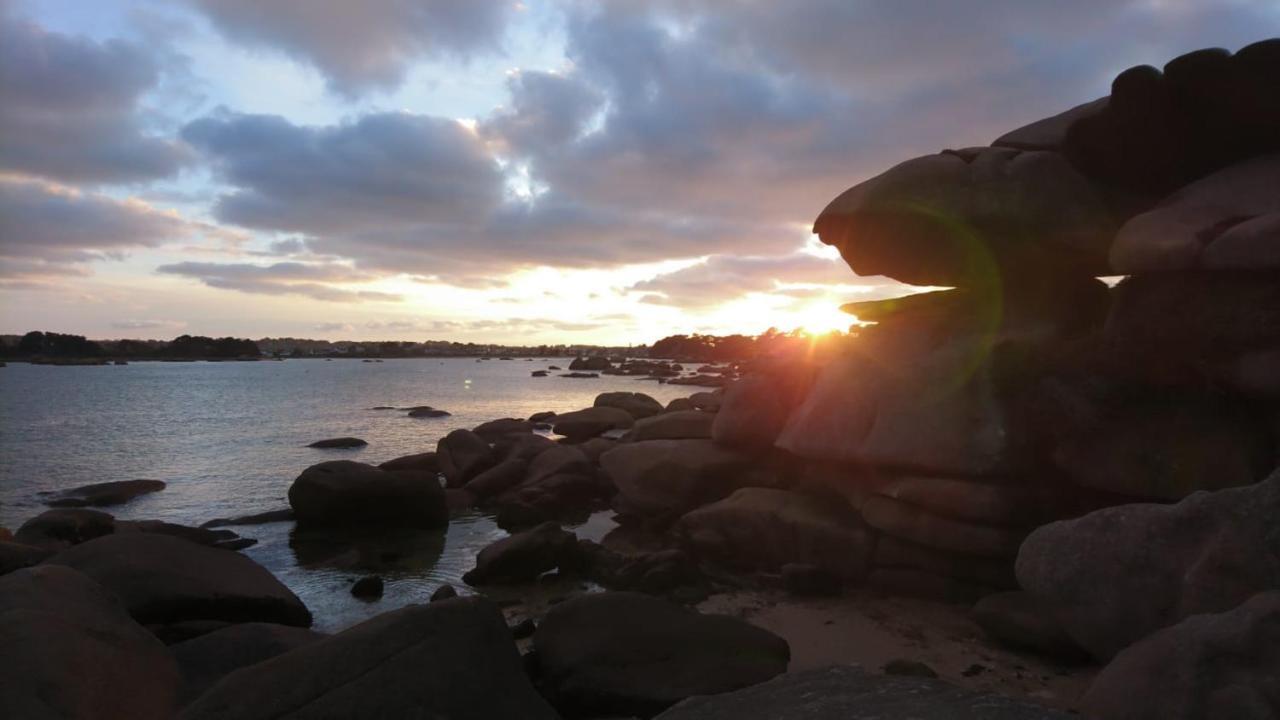 Joli Appartement Tres Bien Situe - Perros-Guirec Buitenkant foto